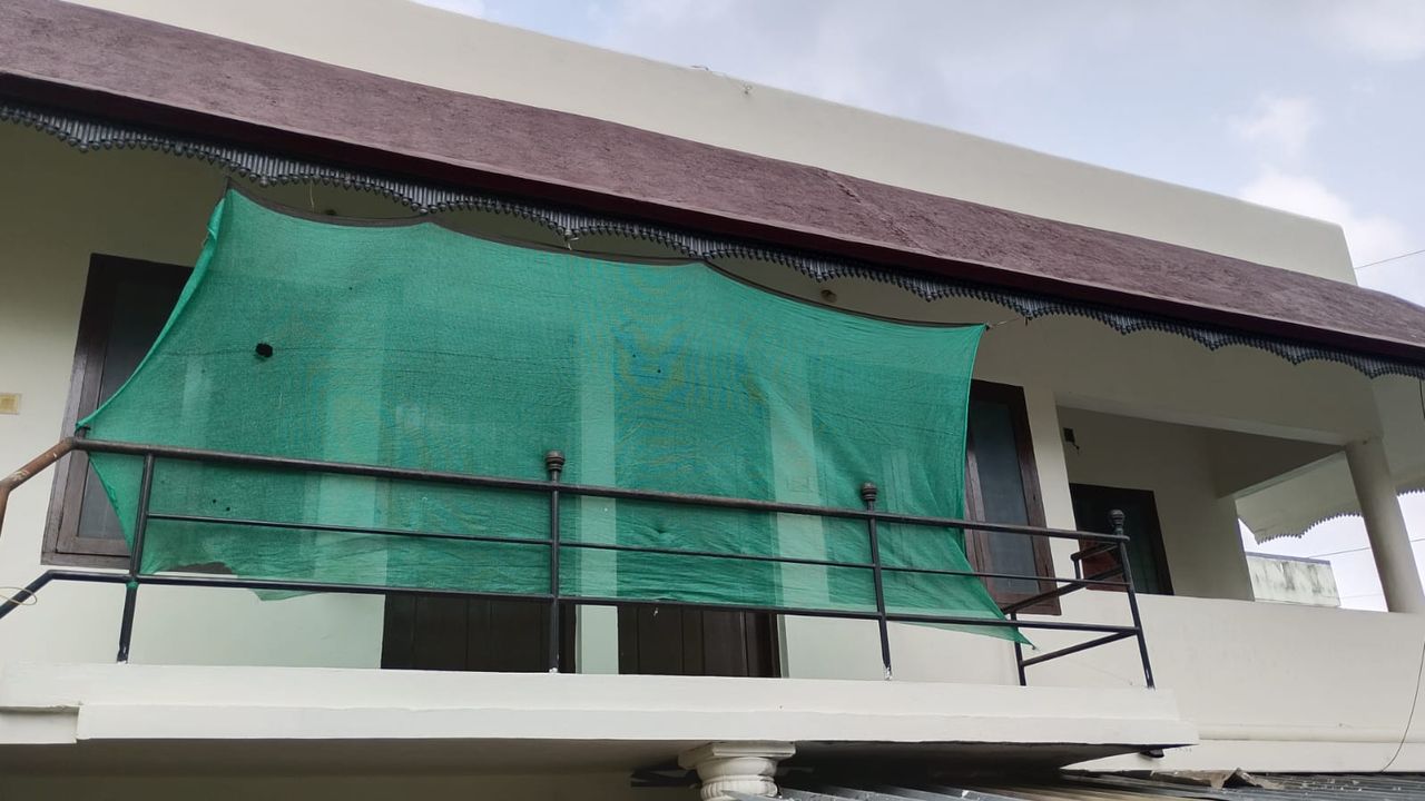 Balcony at Ashraf Gents Hostel, NAD Road, Kalamassery
